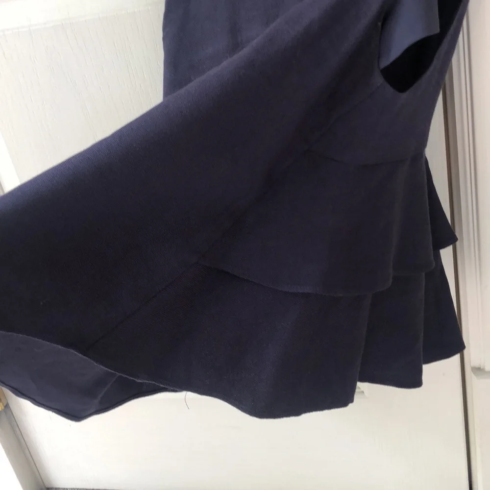Club Monaco Linen Ruffle Top - Picture 5 of 5